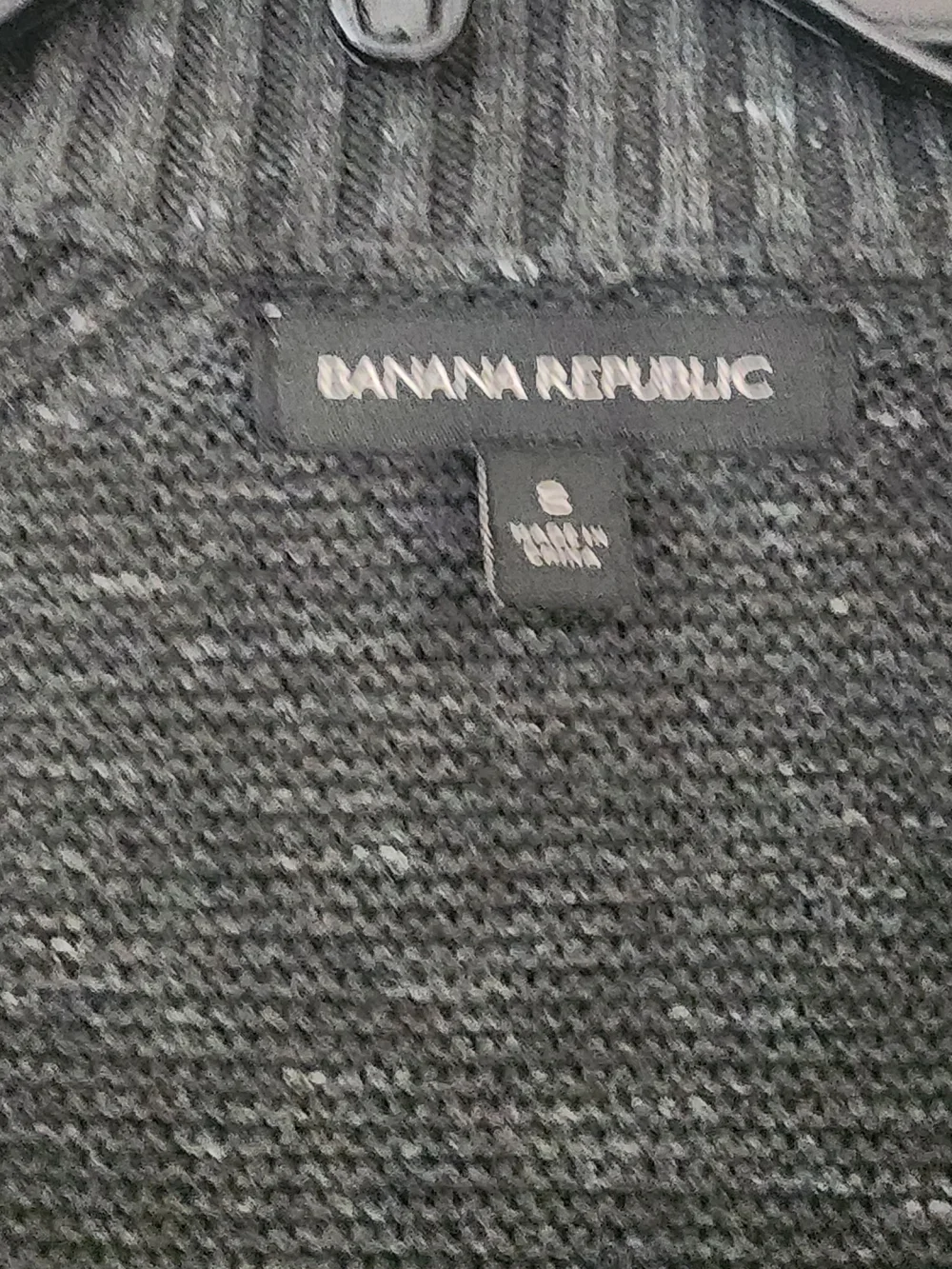Banana Republic Men's Zip-Front Sweater
